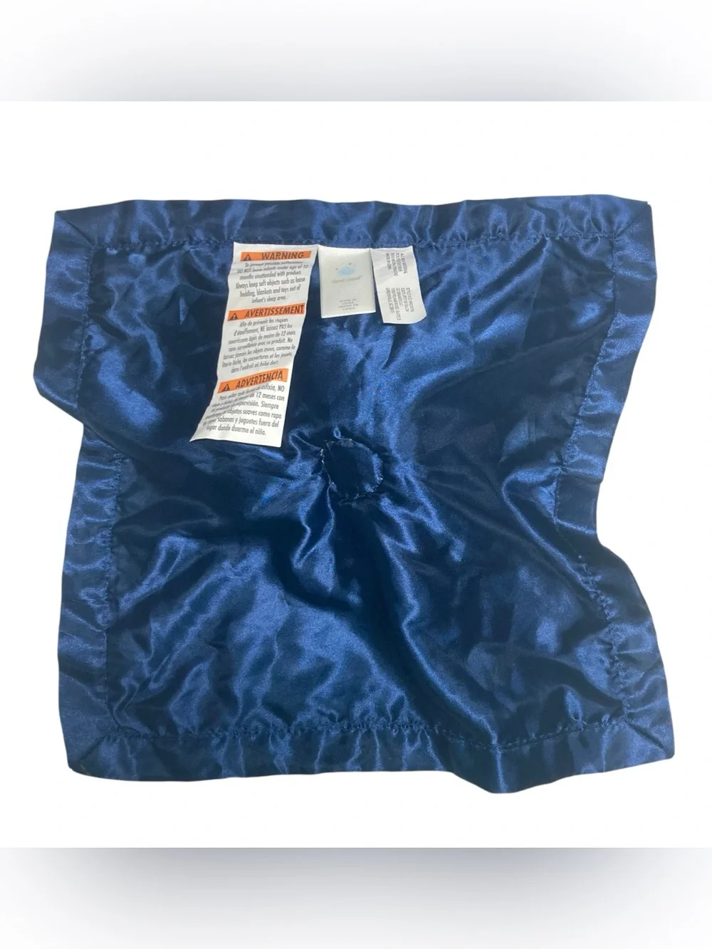 Lot - 2 Cloud Island Sloth Lovey 14” Security Blankets Target Blue Brown Frosted